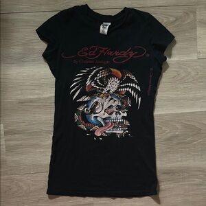 Women’s Ed Hardy Black Tee - Shirt